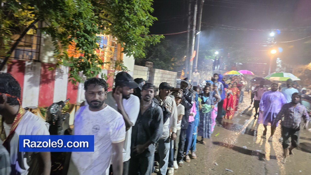 Razole Taluka Ganesh Nimajjanam